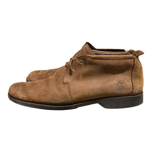 Timberland Men\'s Size 10.5 City Lite 5923R Brown Leather Lace Up Chukka Boots main image 6